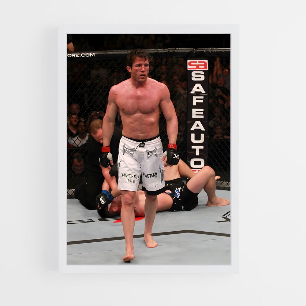 Poster Chael sonnen – affiche MMA (vue 3)